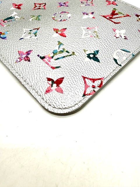 pochette Louis Vuitton plateada Monogram