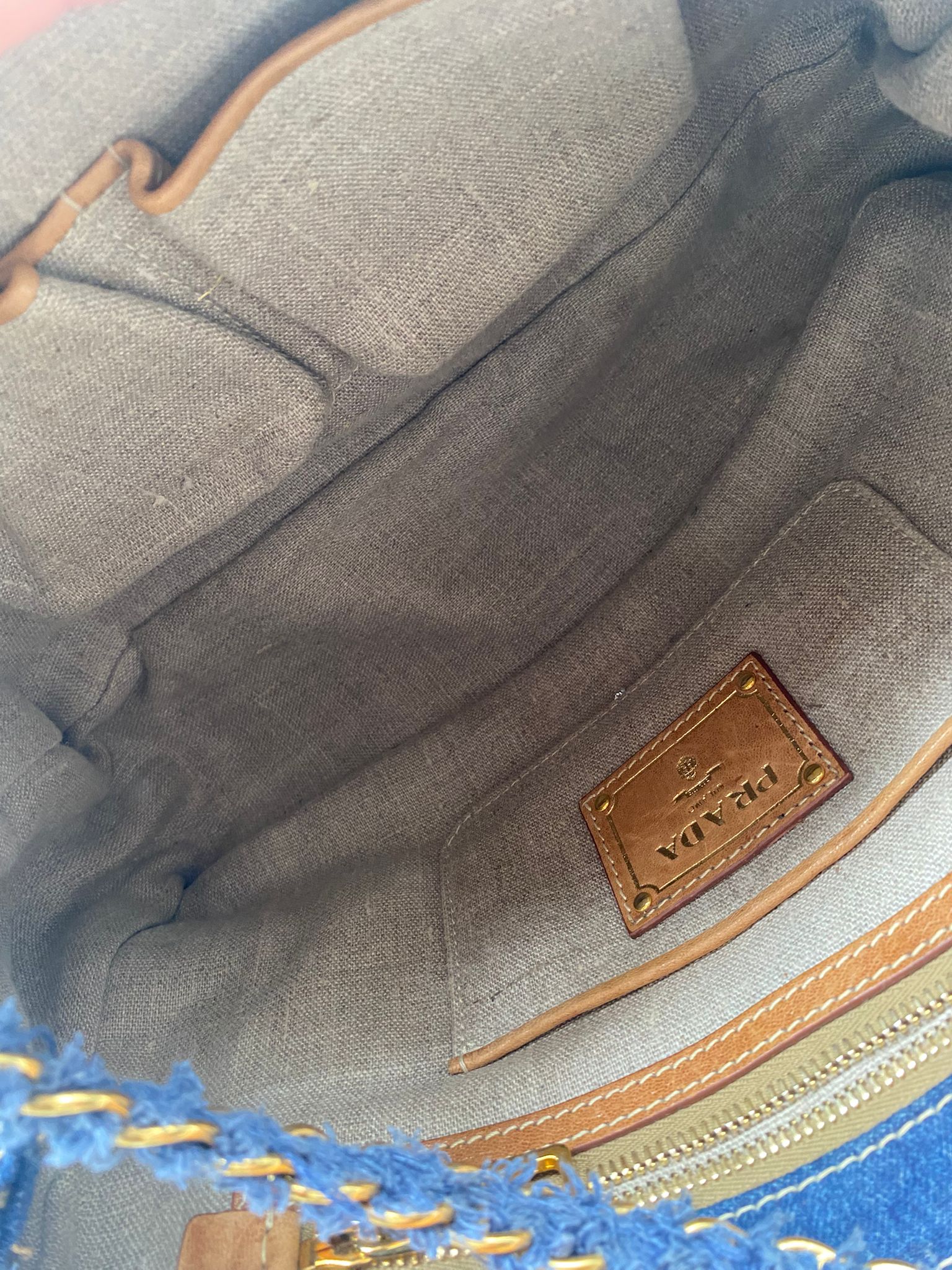 prada denim