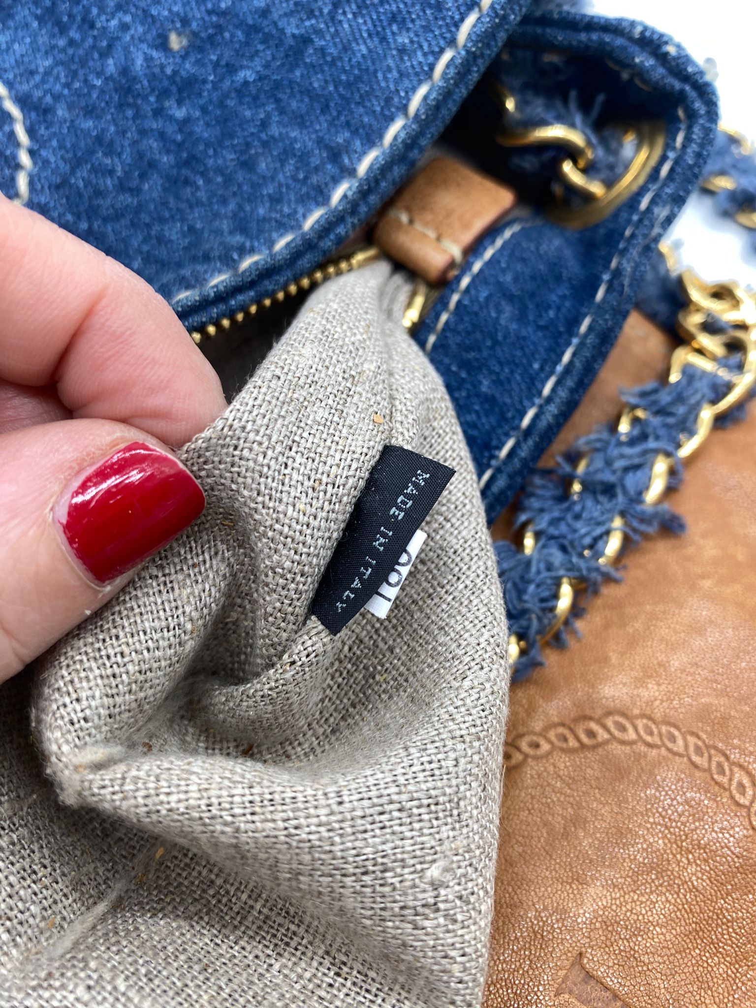 prada denim