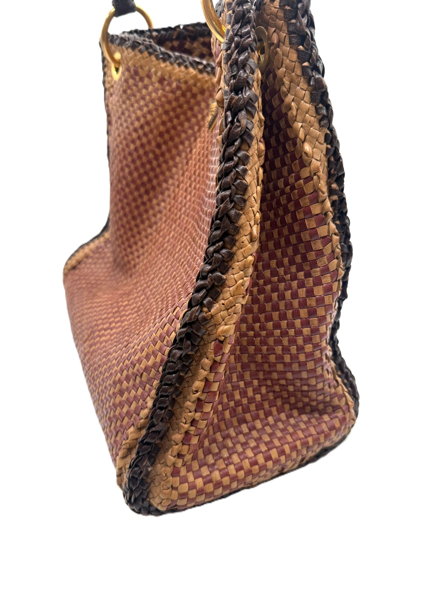 Prada Madras Hobo