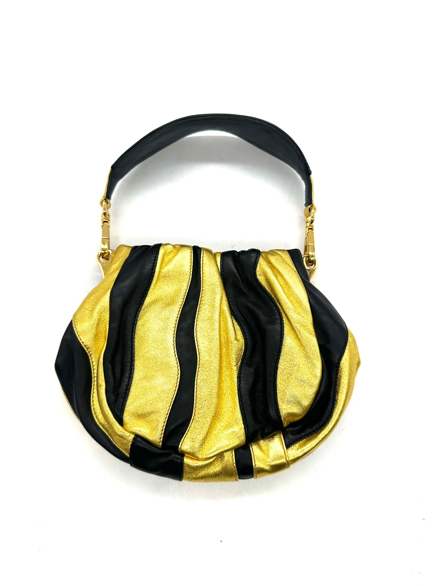 Prada Nappa Stripes Hobo