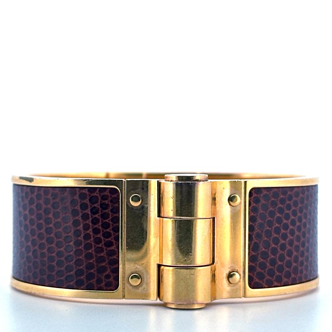pulsera Hermès dorada