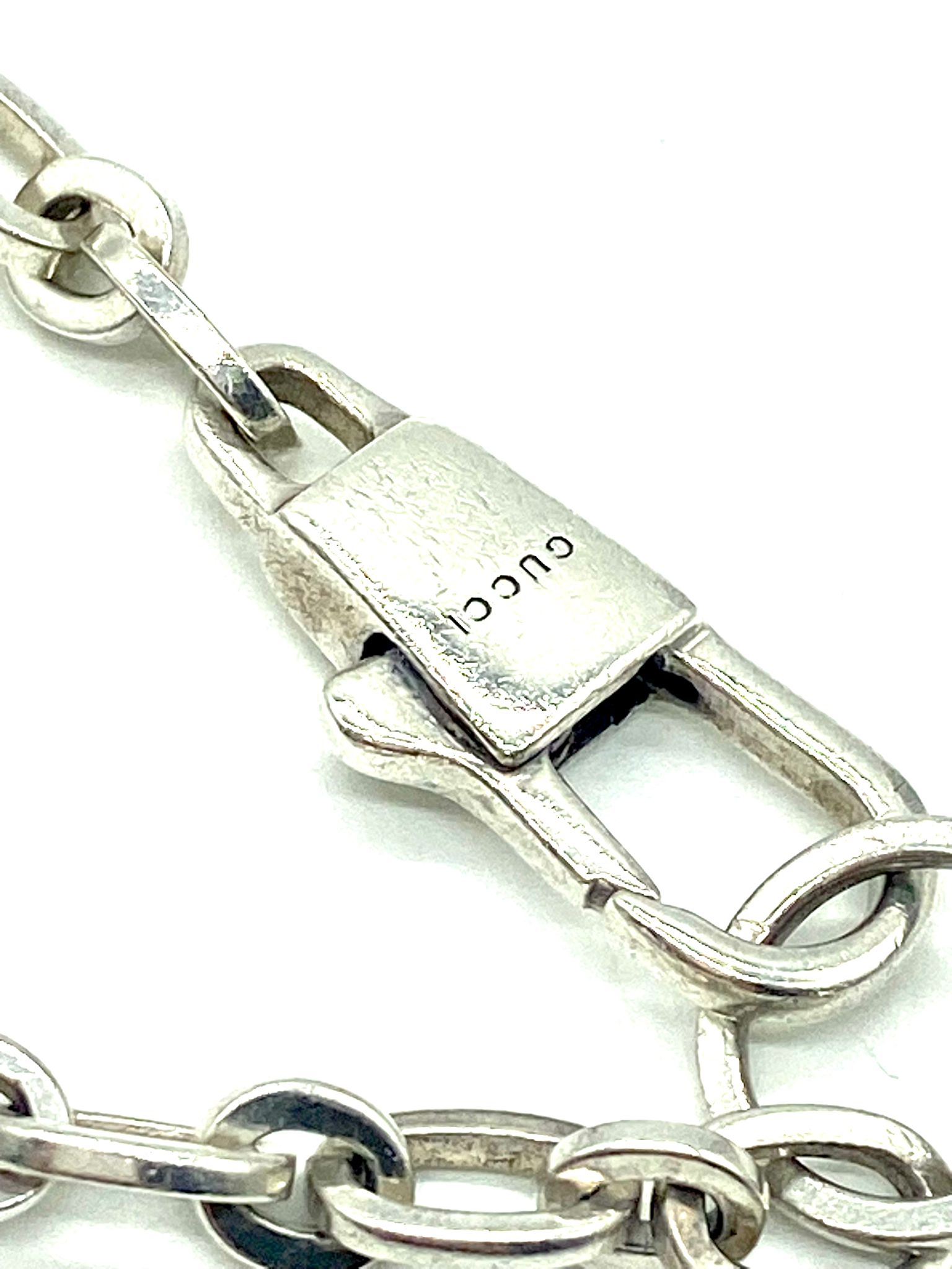 pulsera plata gucci