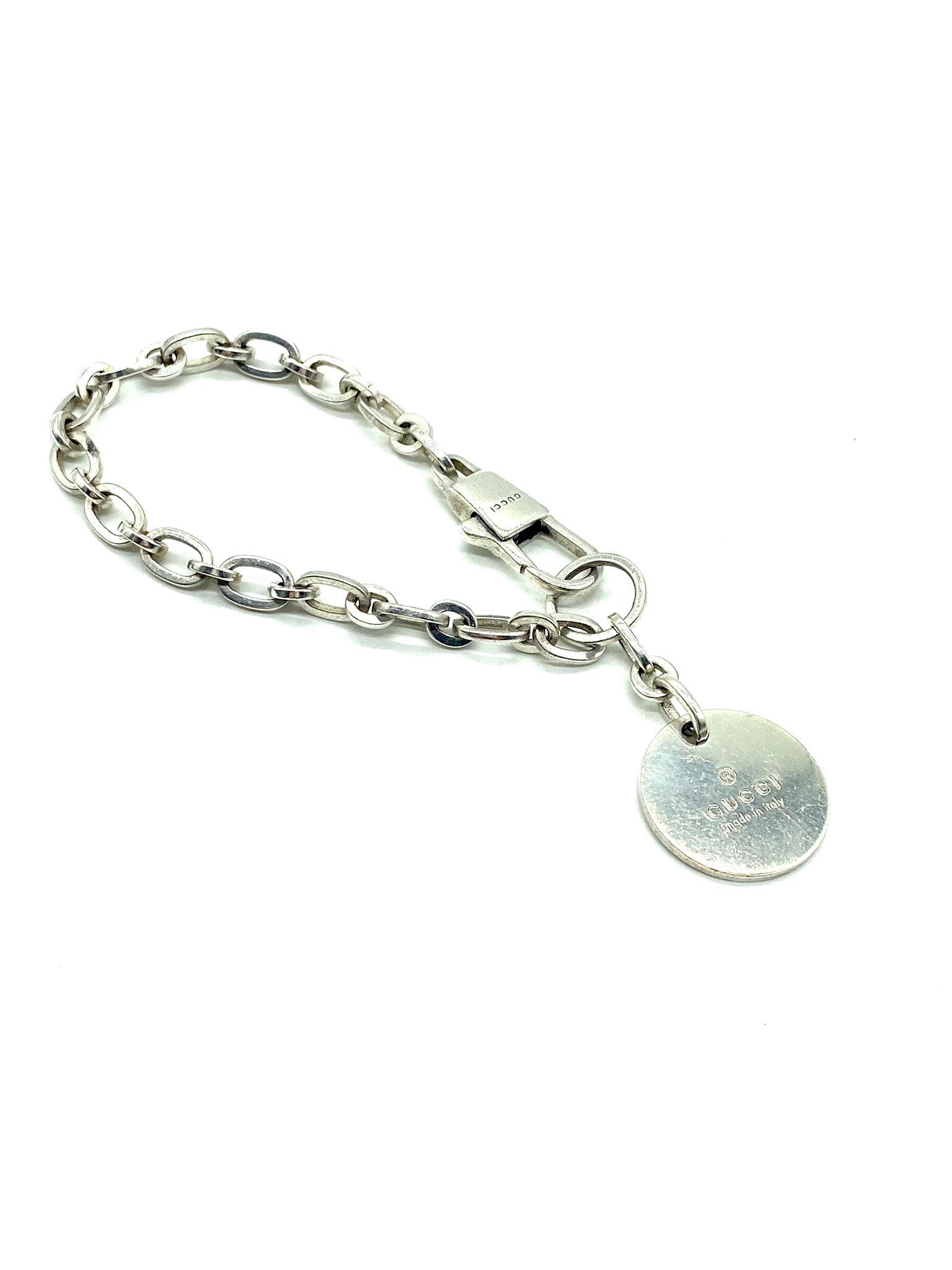 pulsera plata gucci