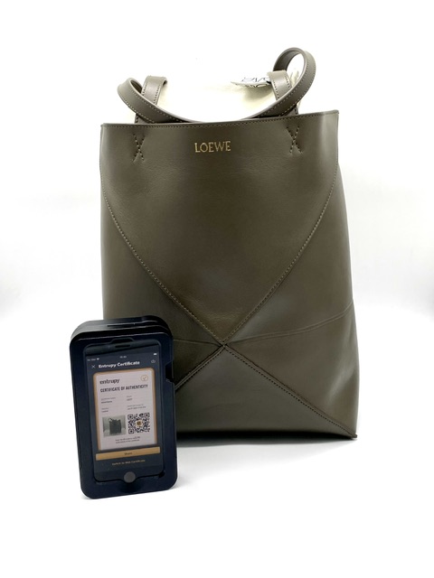 Puzzle fold Tote Loewe