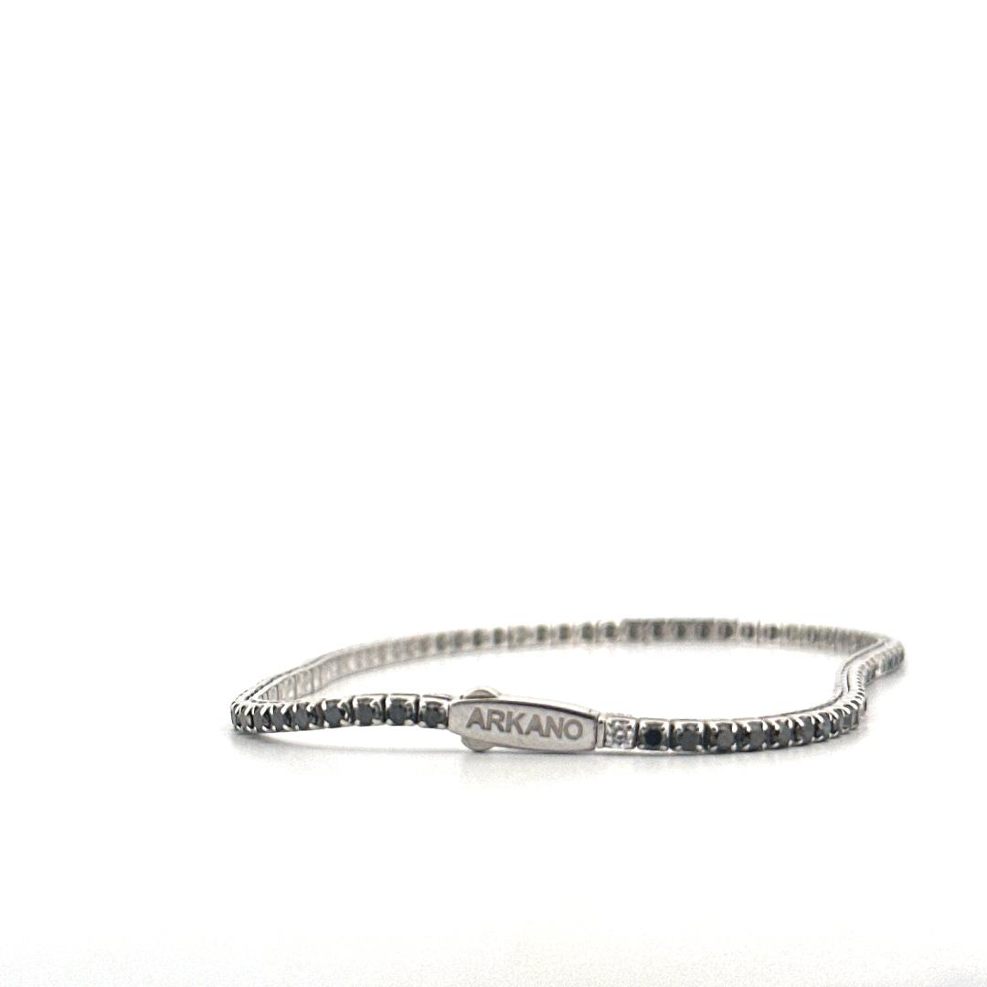 Riviere Arkano en oro blanco y diamantes