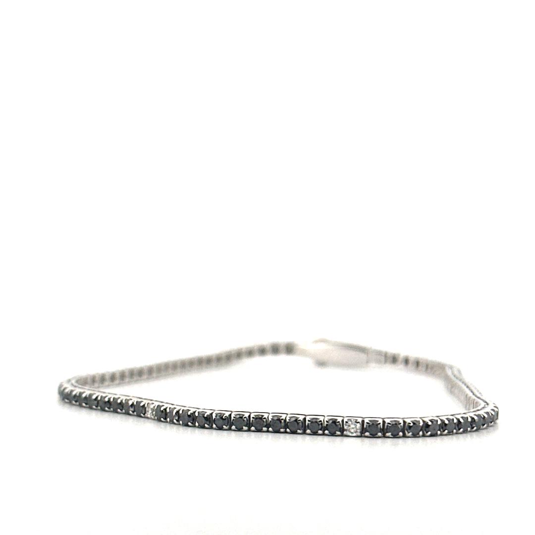Riviere Arkano en oro blanco y diamantes