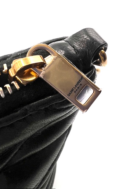 Saint Laurent – Bolso de hombro mini con cremallera