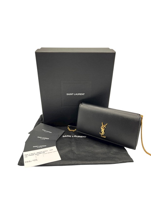 Saint Laurent Cassandra – Porta celular con bandolera