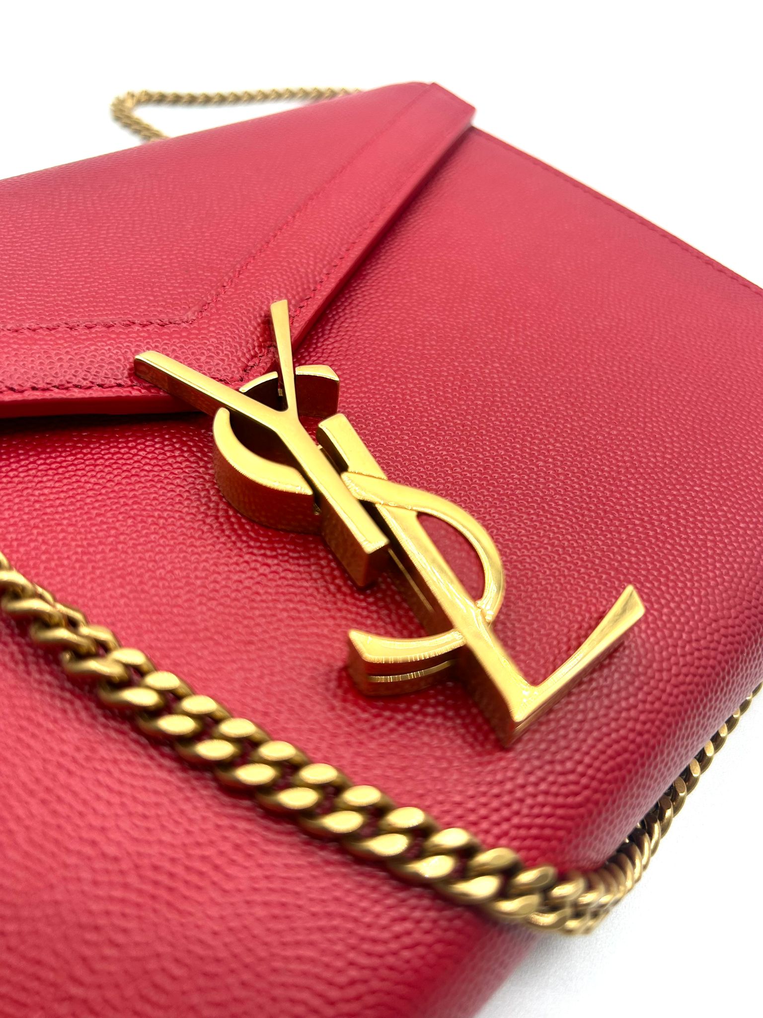 Saint Laurent Monogram Envelope Chain Wallet