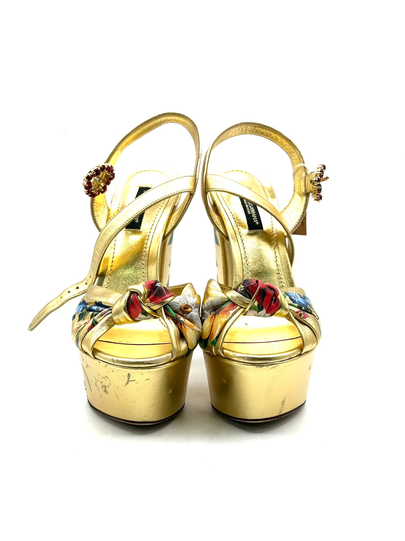 sandalias de plataforma Dolce & Gabbana