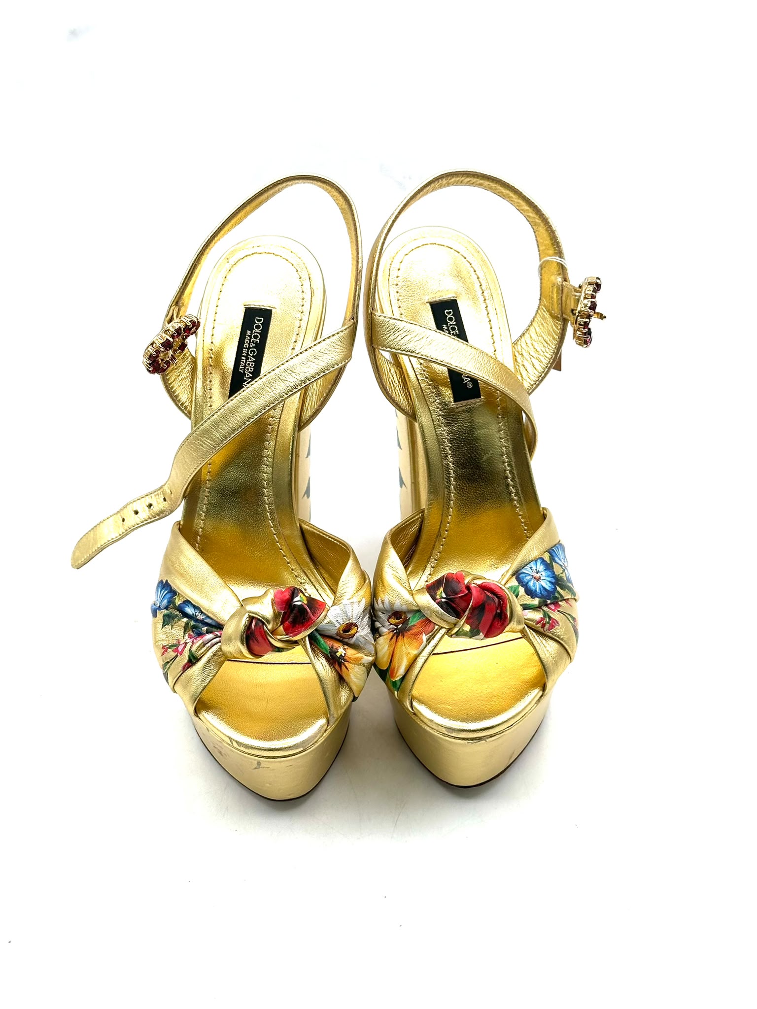 sandalias de plataforma Dolce & Gabbana