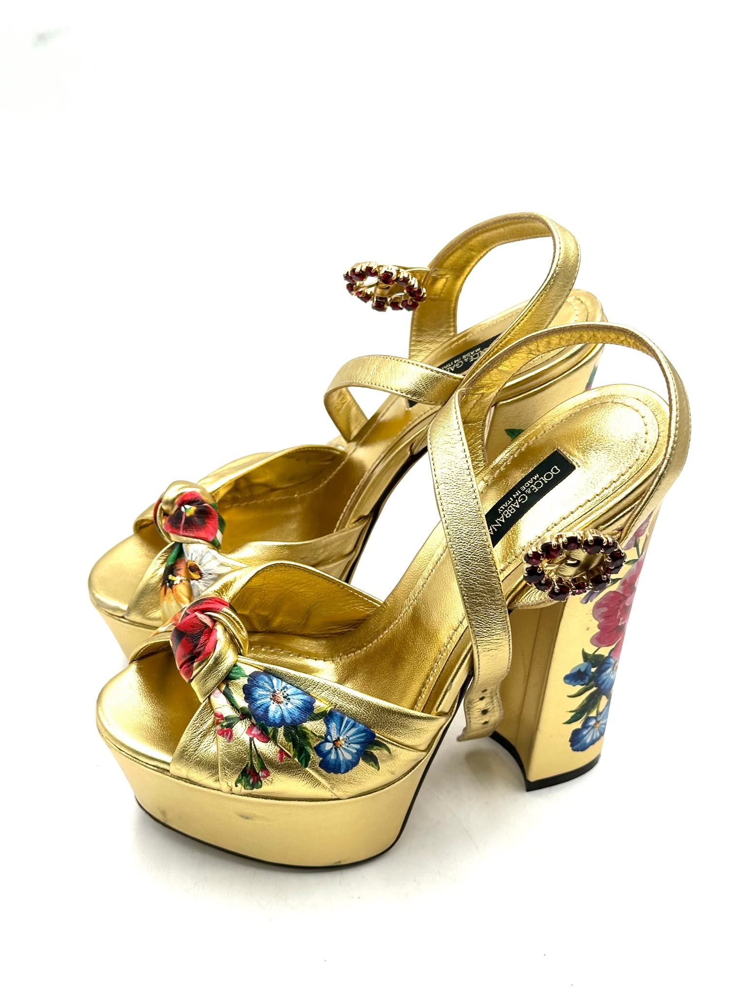sandalias de plataforma Dolce & Gabbana