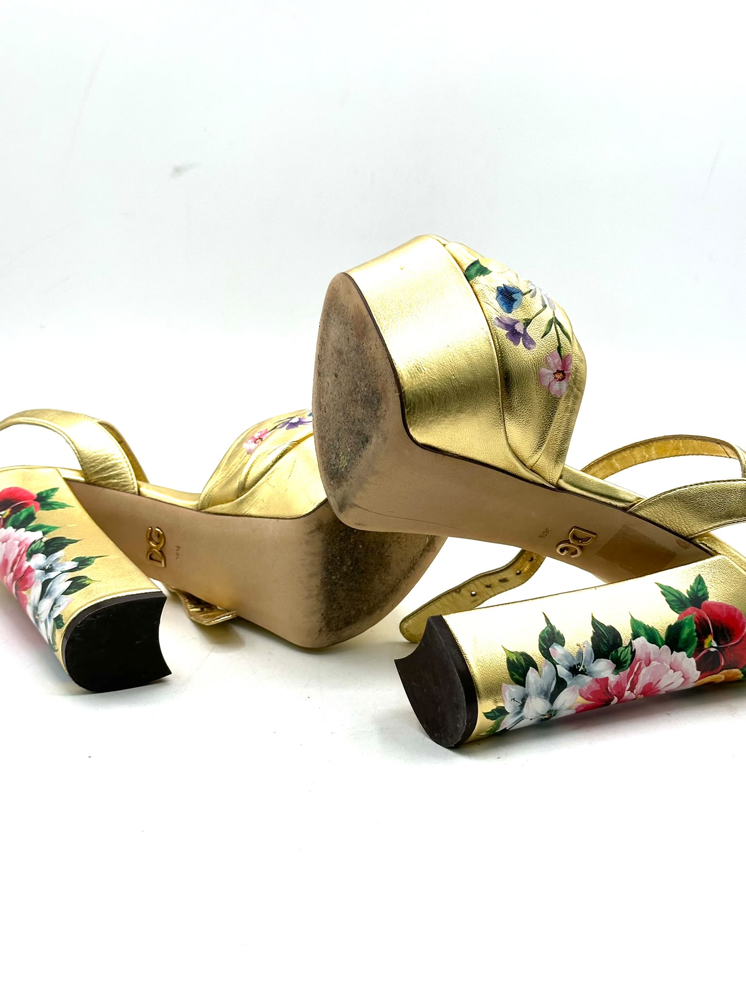 sandalias de plataforma Dolce & Gabbana