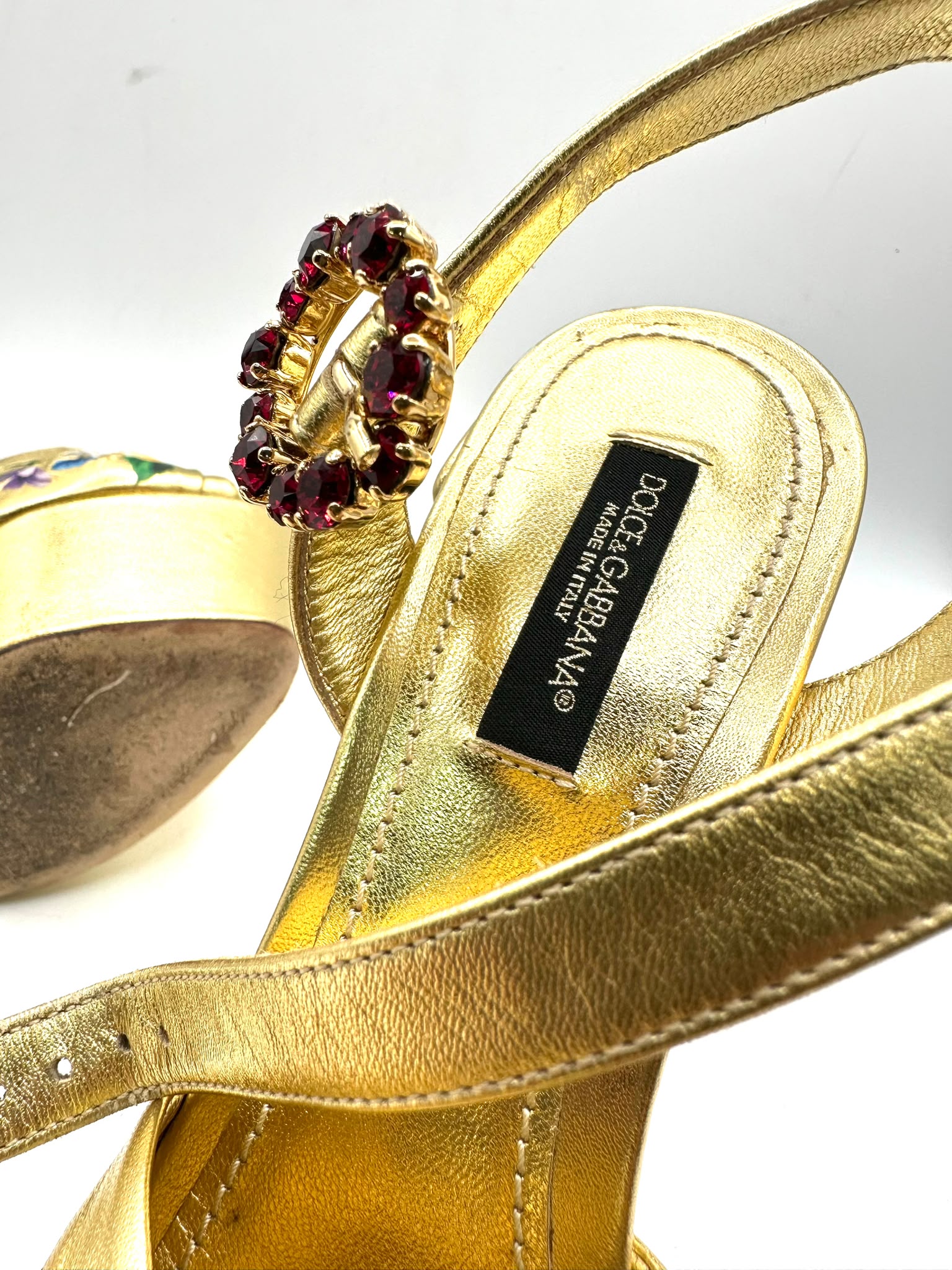 sandalias de plataforma Dolce & Gabbana