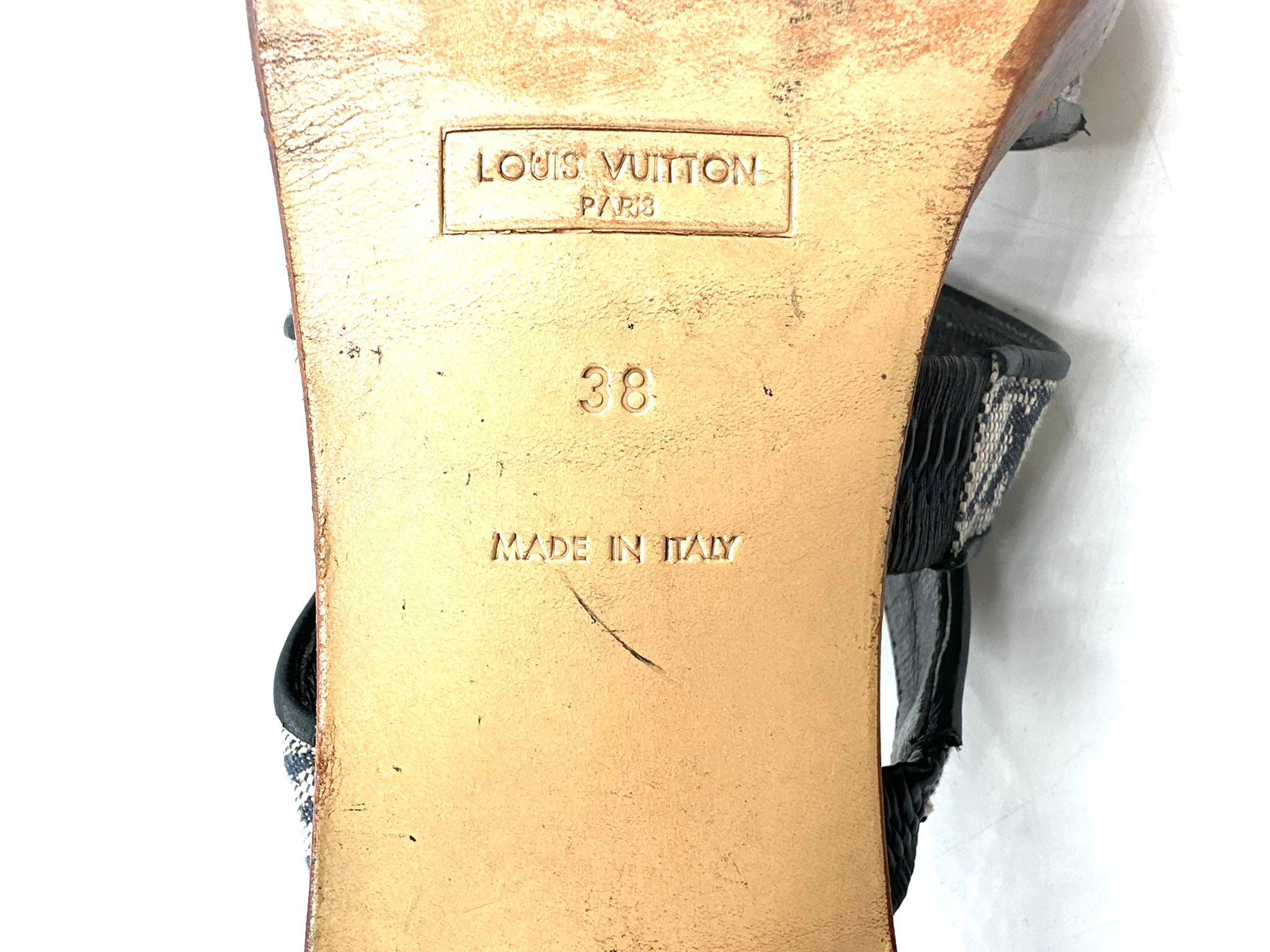 sandalias de tacón Louis Vuitton