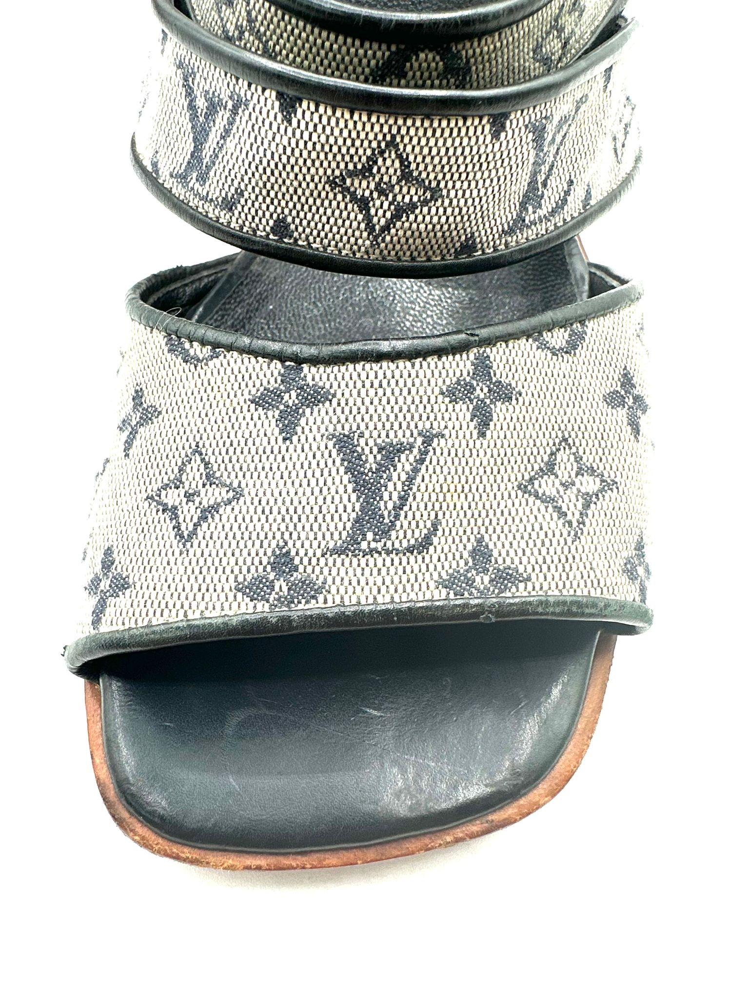 sandalias de tacón Louis Vuitton