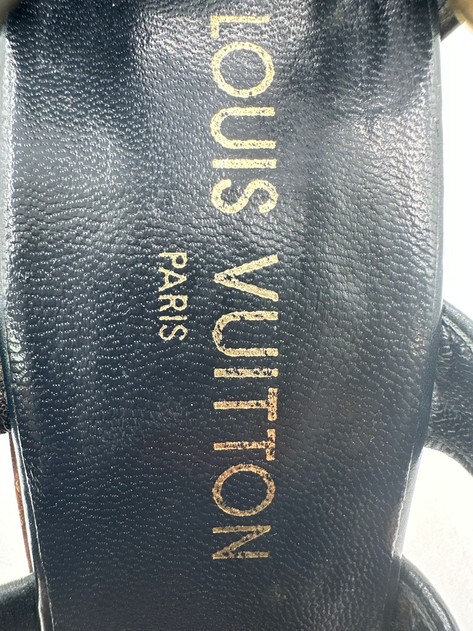 sandalias de tacón Louis Vuitton