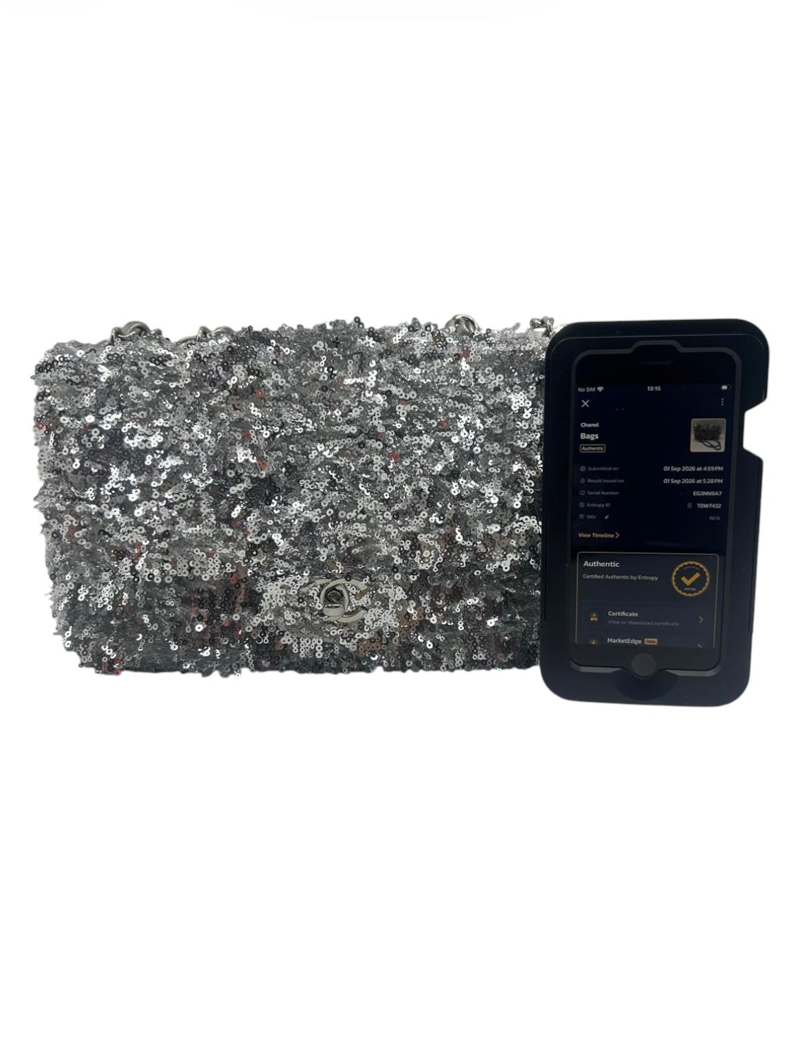 Sequin Classic Flap