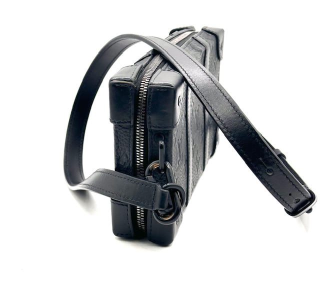 SOFT TRUNK LOUIS VUITTON CUERO NEGRO