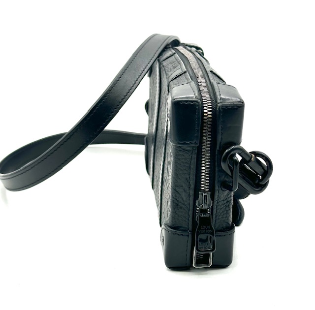 SOFT TRUNK LOUIS VUITTON CUERO NEGRO
