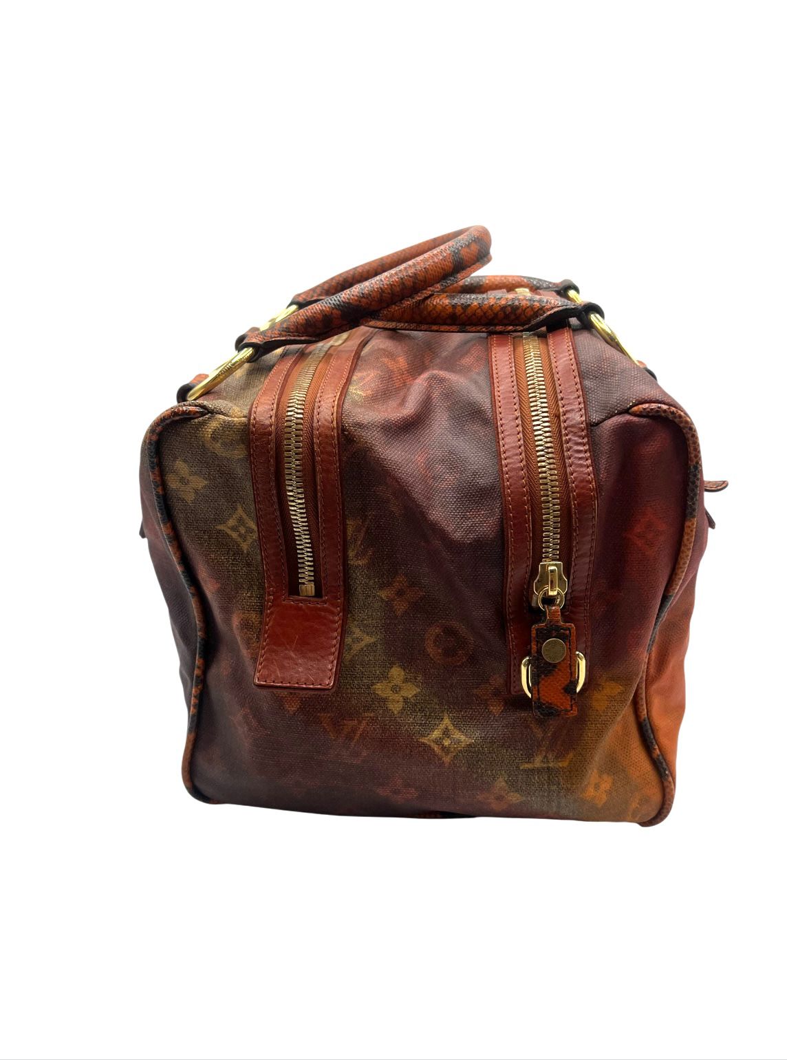 Tote Louis Vuitton Richard Prince Karung Monogram “Battute Heartbreak”
