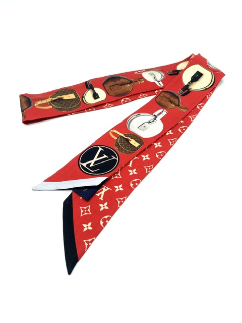 Twilly Louis Vuitton estampado boite chapeau