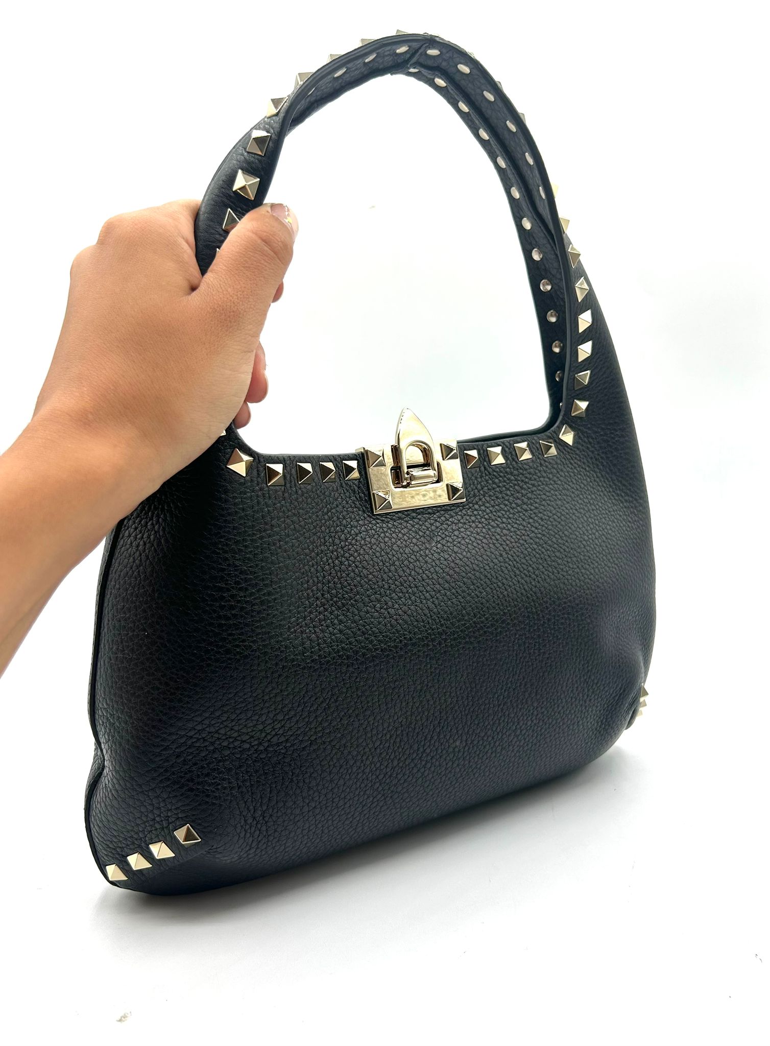 valentino rockstud hobo