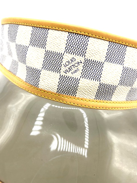 Visera Louis Vuitton damier azul