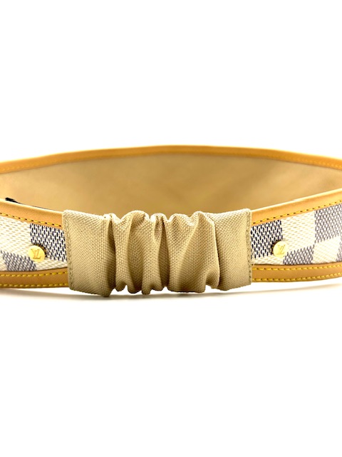 Visera Louis Vuitton damier azul