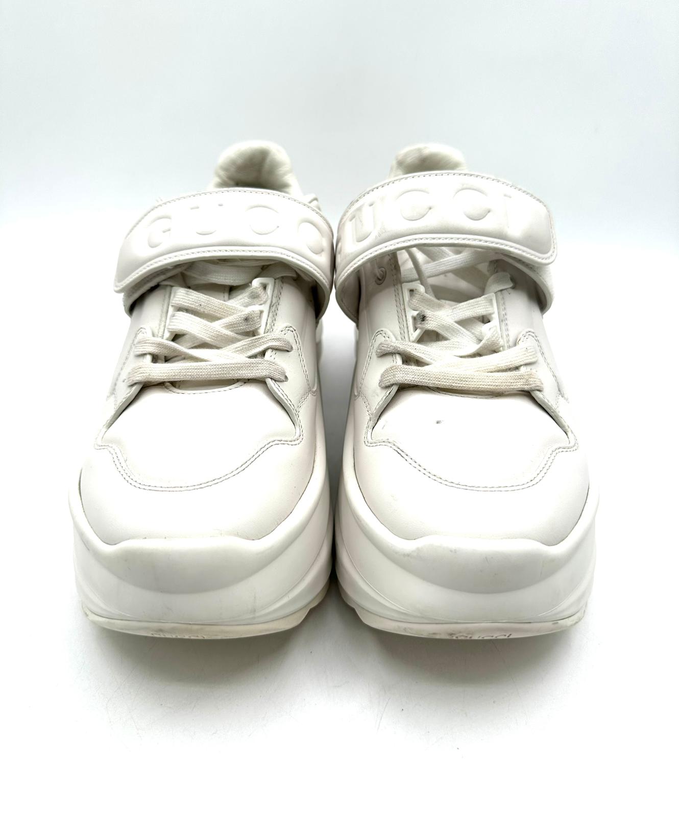 zapatillas Gucci blancas