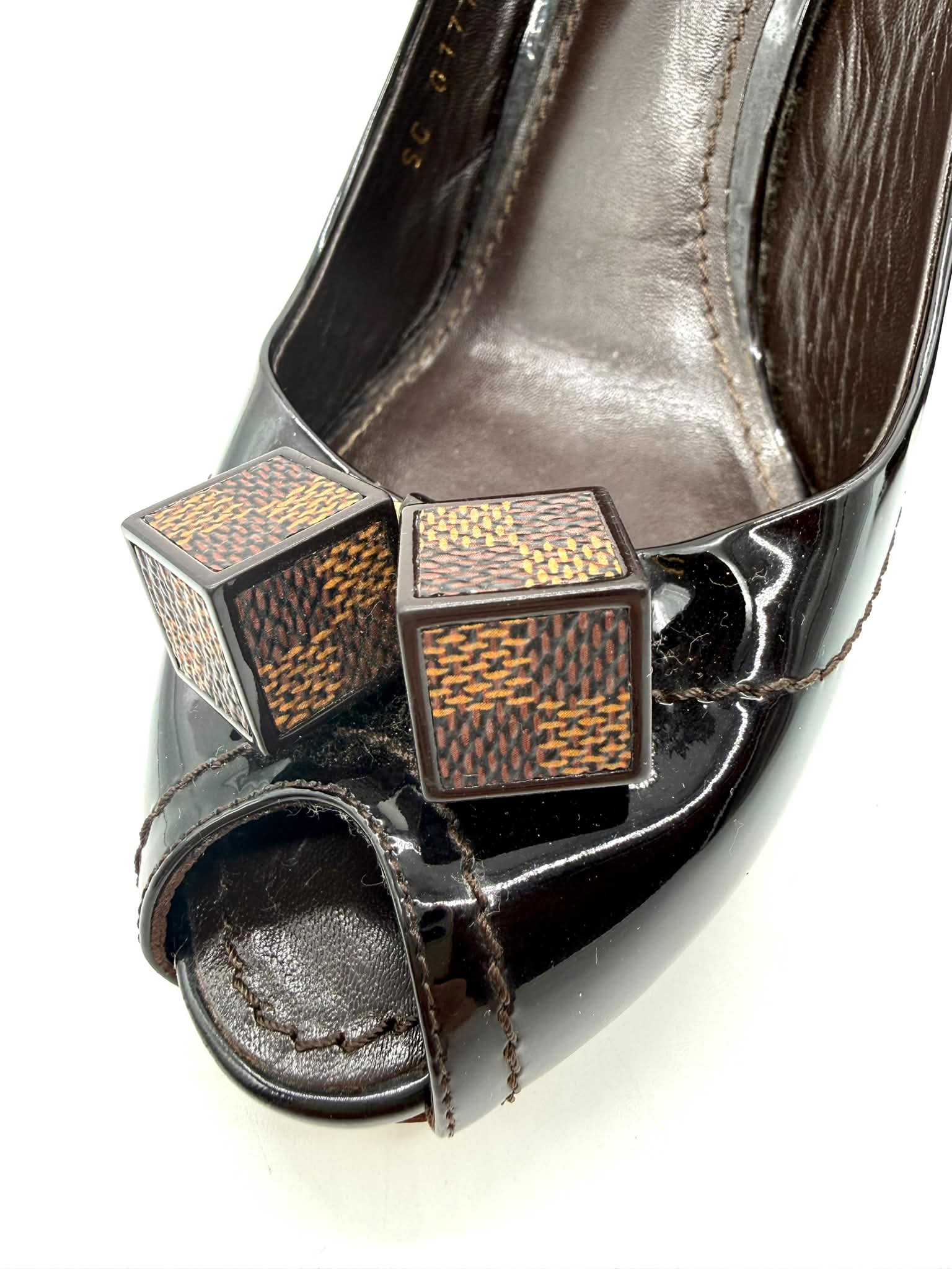 Zapatos Louis Vuitton Peep Toe