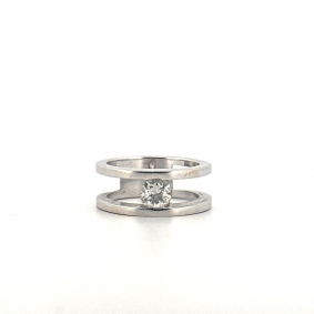 Joyas y relojes |  | anillo de oro blanco