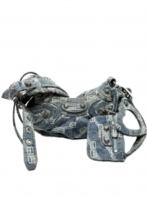 Bolsos de marca |  | Balenciaga Neo Cagole Denim | Bolsos Lujo