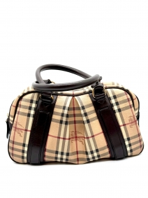 Borse di marca |  | Tela vintage Burberry stampata con motivo Burberry Check
