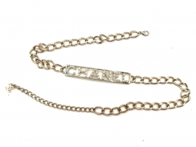 Complementos |  | Cinturón Chanel con pedrería