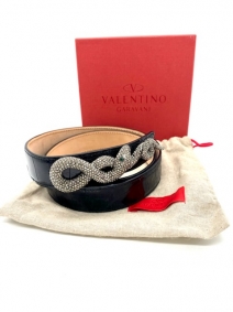 Cinturón Valentino con hebilla de serpiente