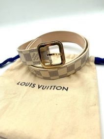Complementos |  | Cinturón vuitton damier azur | Comprar y vender Bolsos Louis Vuitton de segunda mano