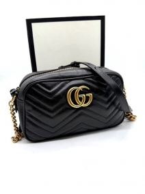 Borse di marca |  | Gucci Marmont nero | Borse Gucci di seconda mano
