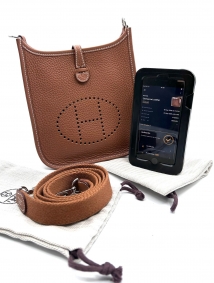 Borse di marca |  | Hermes evelyne mini gold