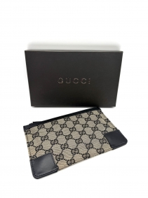Accessories |  | Mini pochette Gucci beige GG canvas