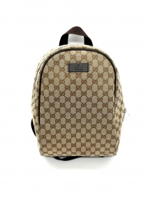 mochila gucci de tela estampago GG | Gucci