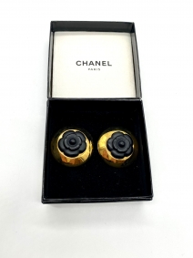 pendientes boton camelia chanel | Chanel