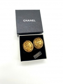 pendientes ovalados chanel | Chanel