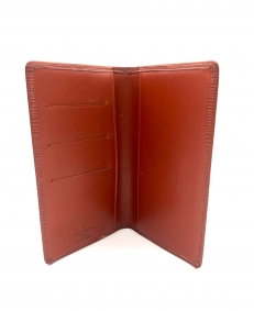 Accessori |  | Porta documenti Louis Vuitton in pelle Epi color caramello