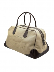 Borse di marca |  | Prada Logo Jacquard Bauletto | Bolsos Lujo