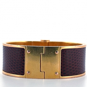 Joyas y relojes |  | pulsera Hermès dorada
