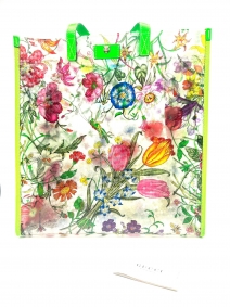Bolsos de marca |  | Tote Vinilo Flora | Bolsos Gucci de segunda mano