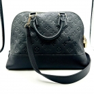 louis vuitton alma leather