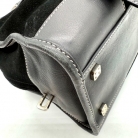 Loewe amazona black suede